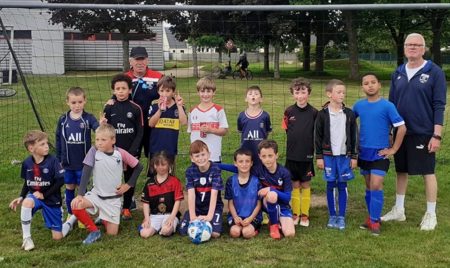 Derniers entrainements Ecole de foot