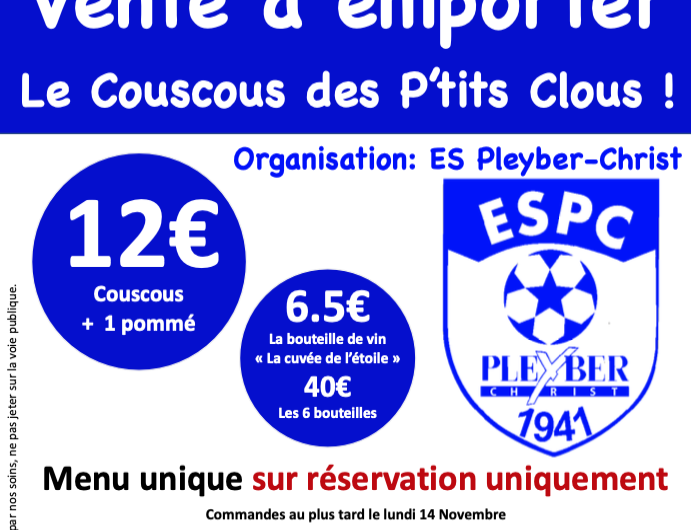 Opération « Le Couscous des P’tits Clous ! »