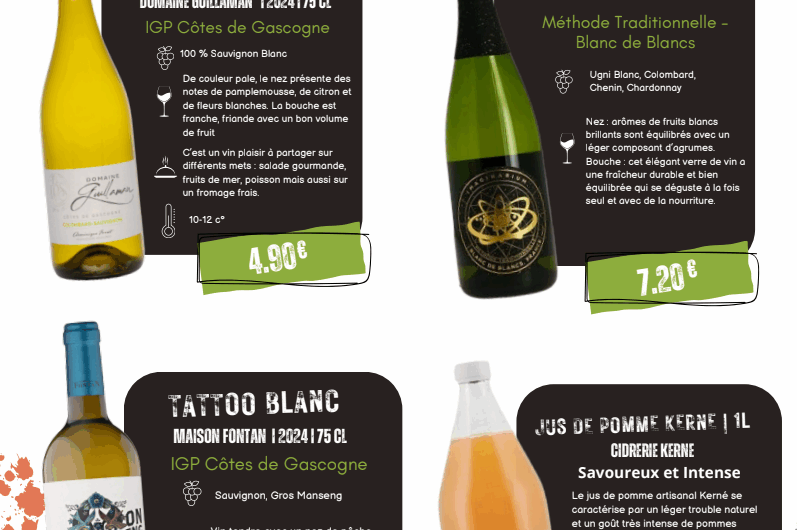 L’ESPC relance en cette fin d’année 2025 son opération de vente de vins !